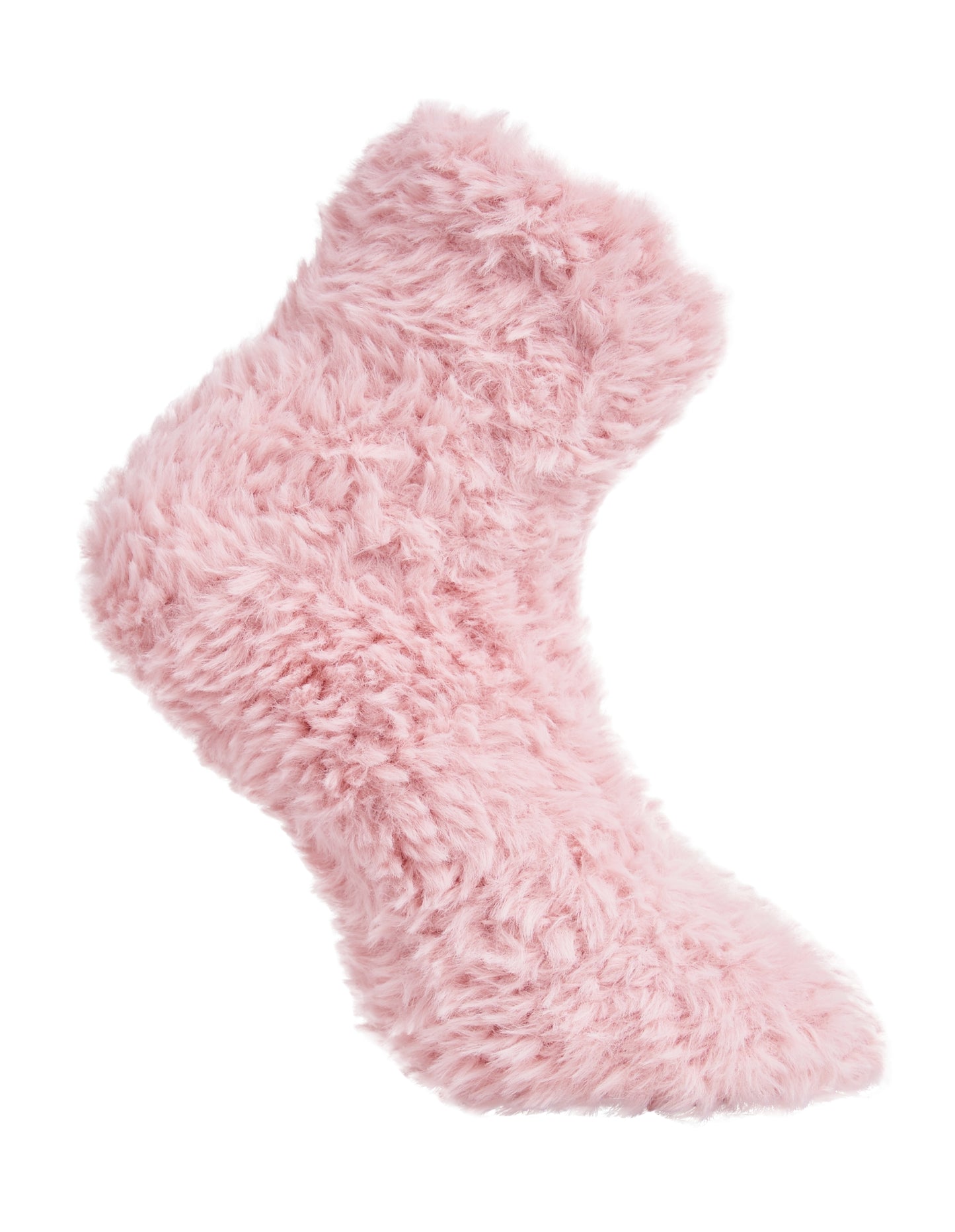Side of Simon de Winter Women's Cosy Home Socks in Soft Pink