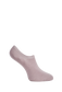 Side heel of Simon de Winter Women's Plain Viscose from Bamboo No Show Socks in Opal Grey