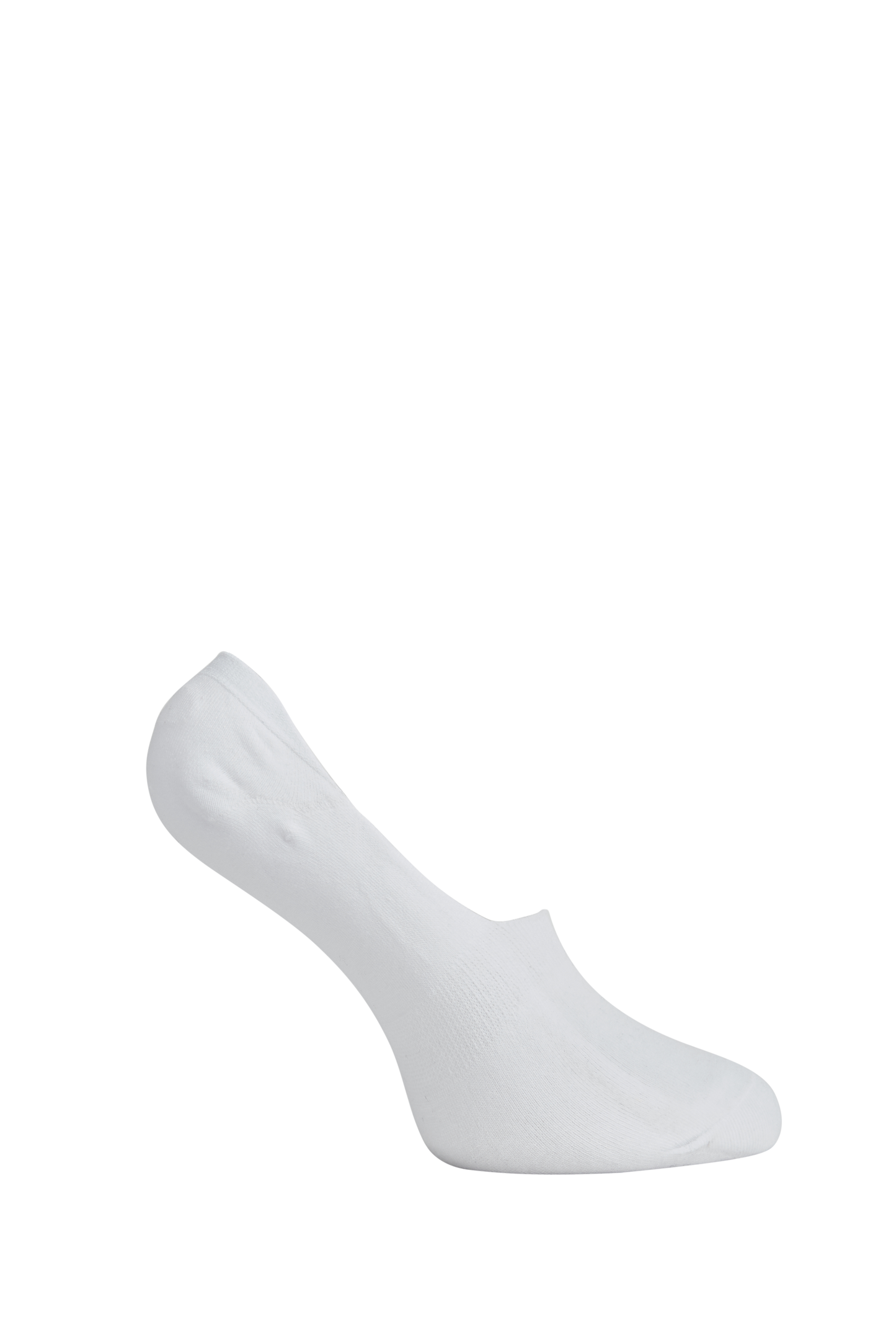Side of Simon de Winter Women's Cushion Foot No Show Socks in White