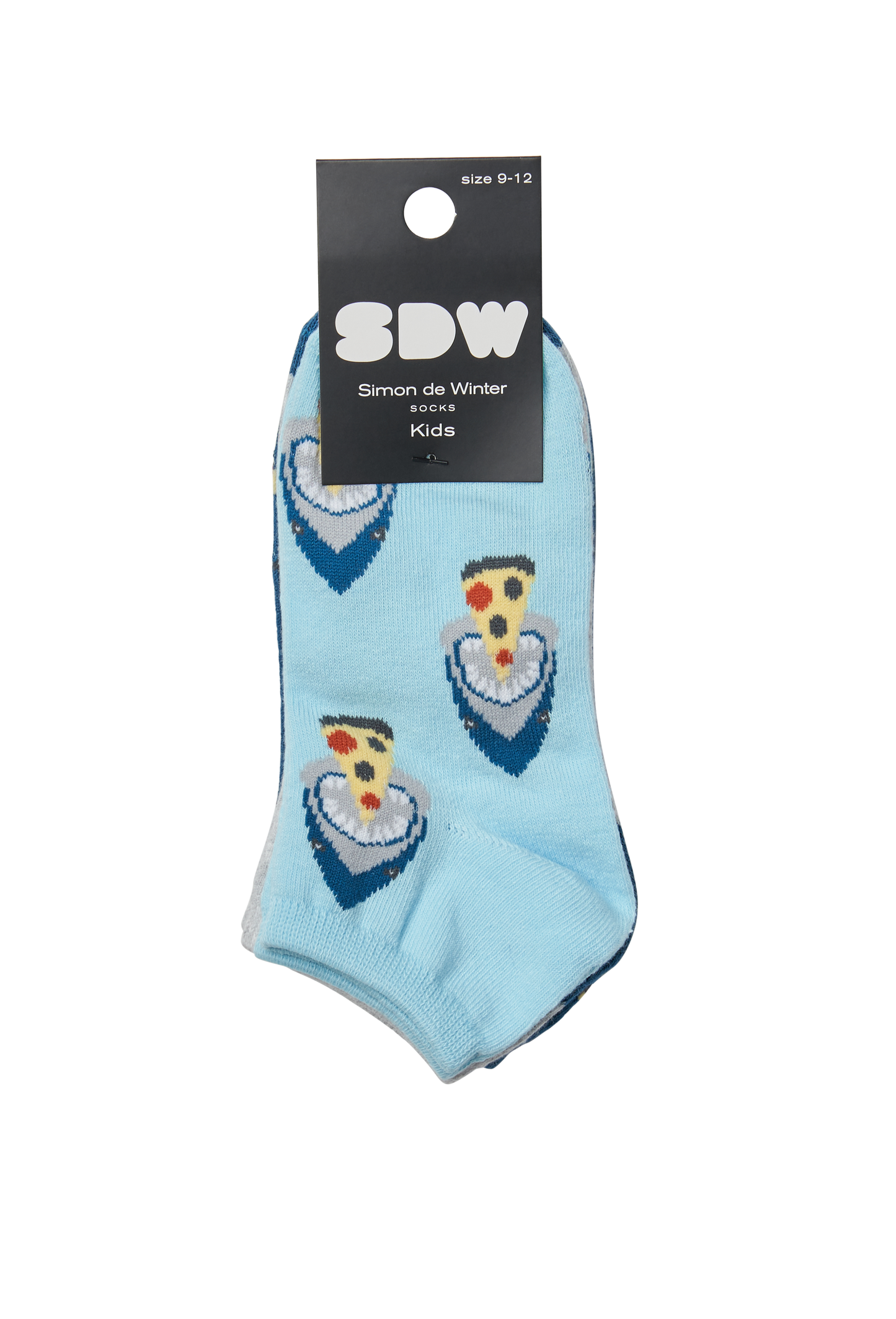 Simon de Winter 3 Pack Kids Low Cut Shark Socks
