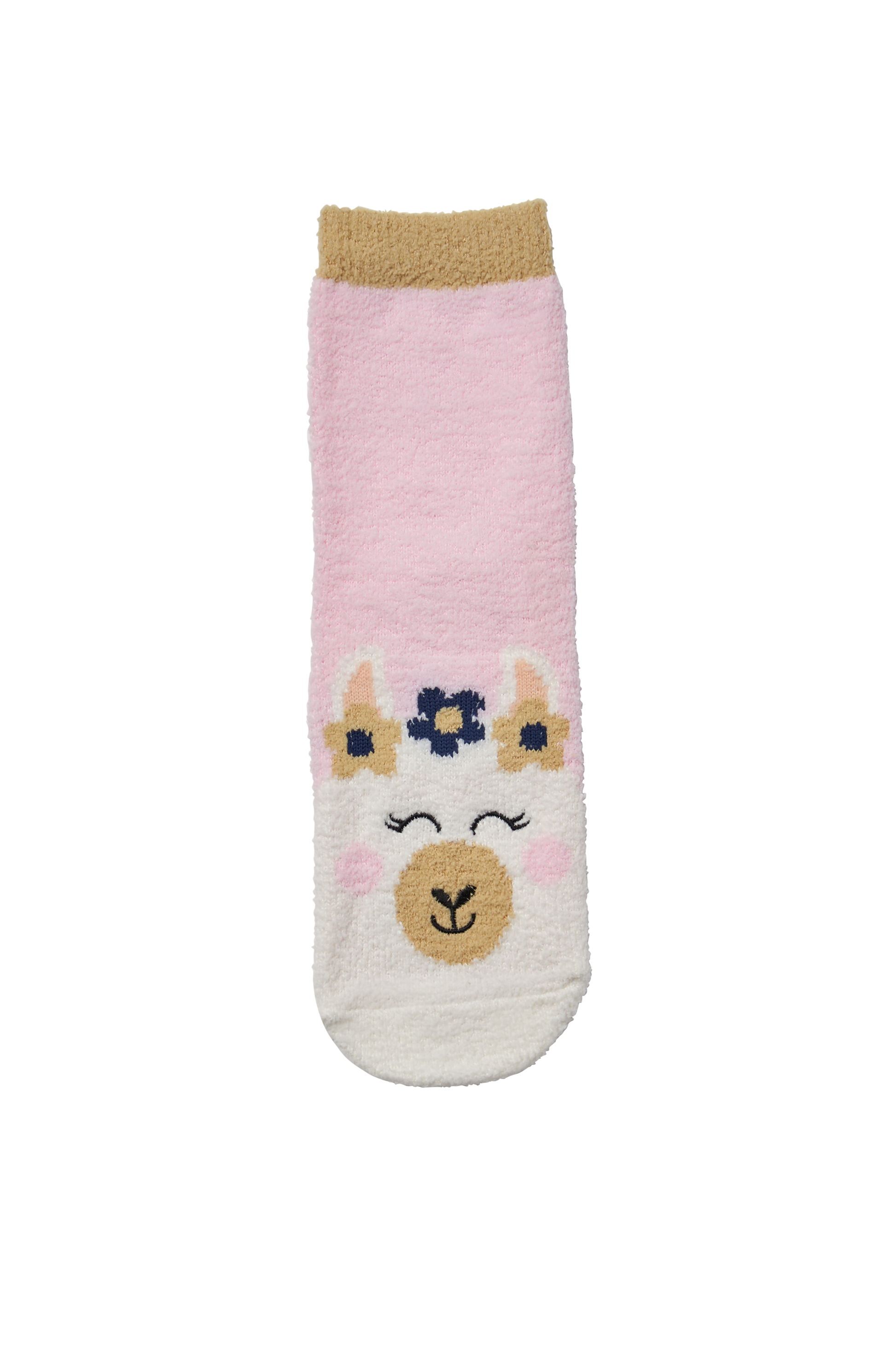 Top of Simon de Winter Kids Llama Home Socks