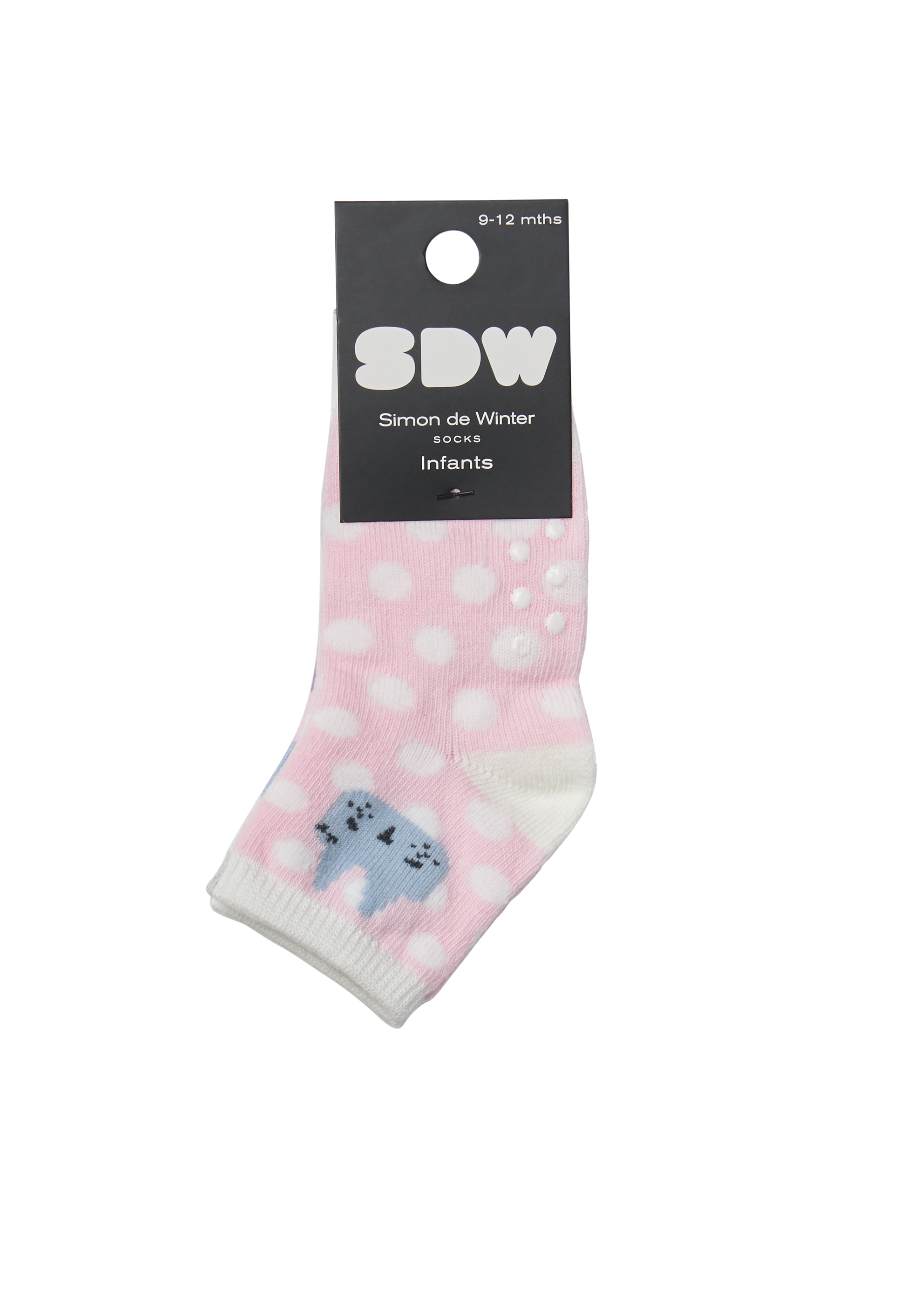 Simon de Winter 3 Pack Baby Bunny Crew Socks