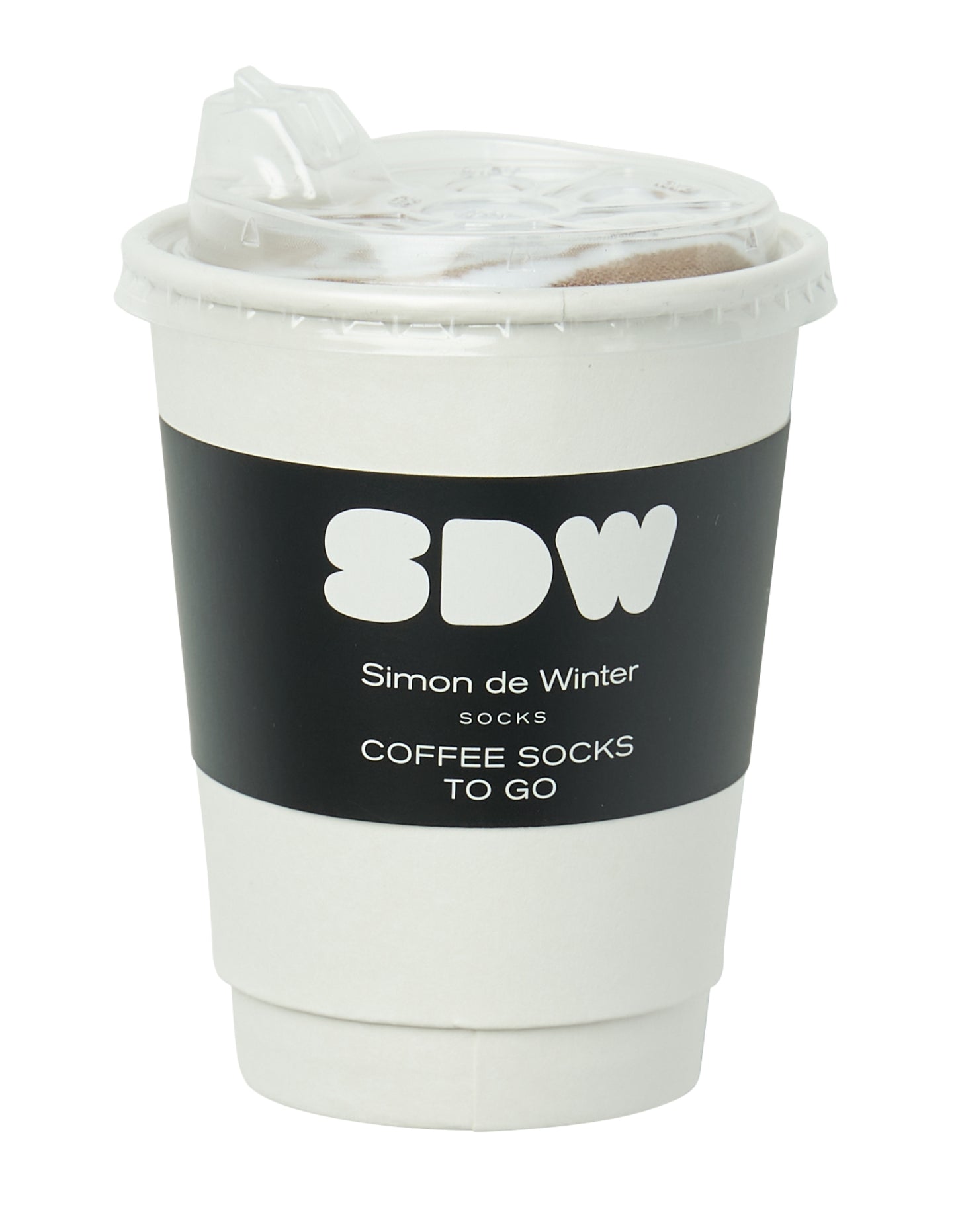 Simon de Winter Women's Coffee Cup Socks packaging