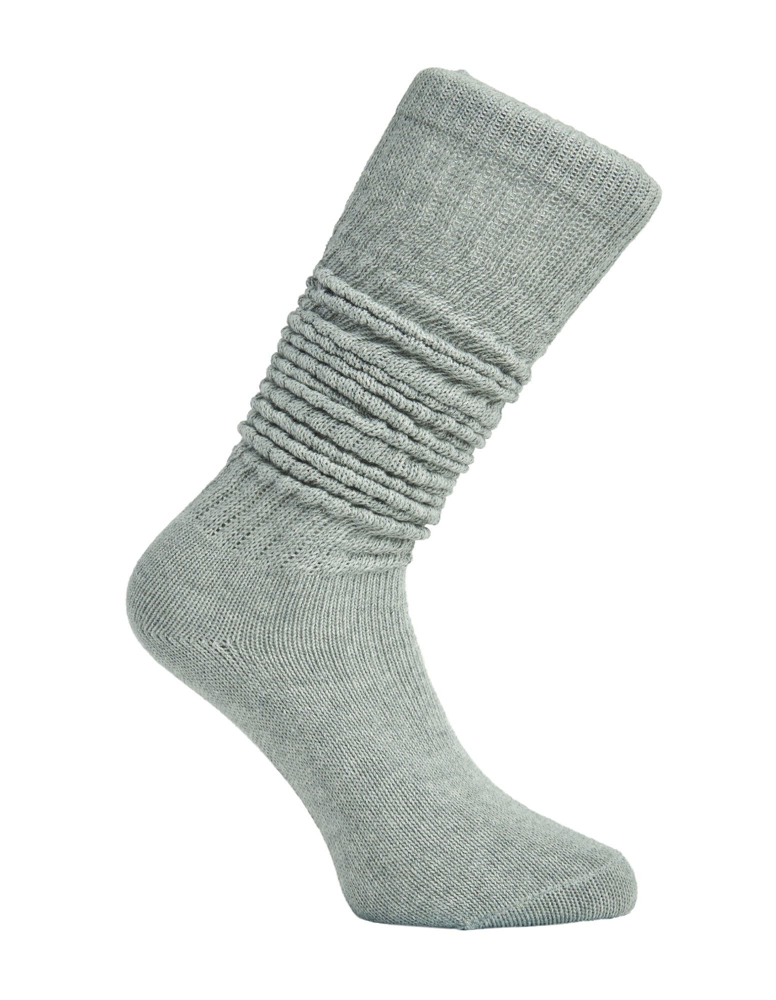 Simon de Winter Women's Grey Slouch Socks