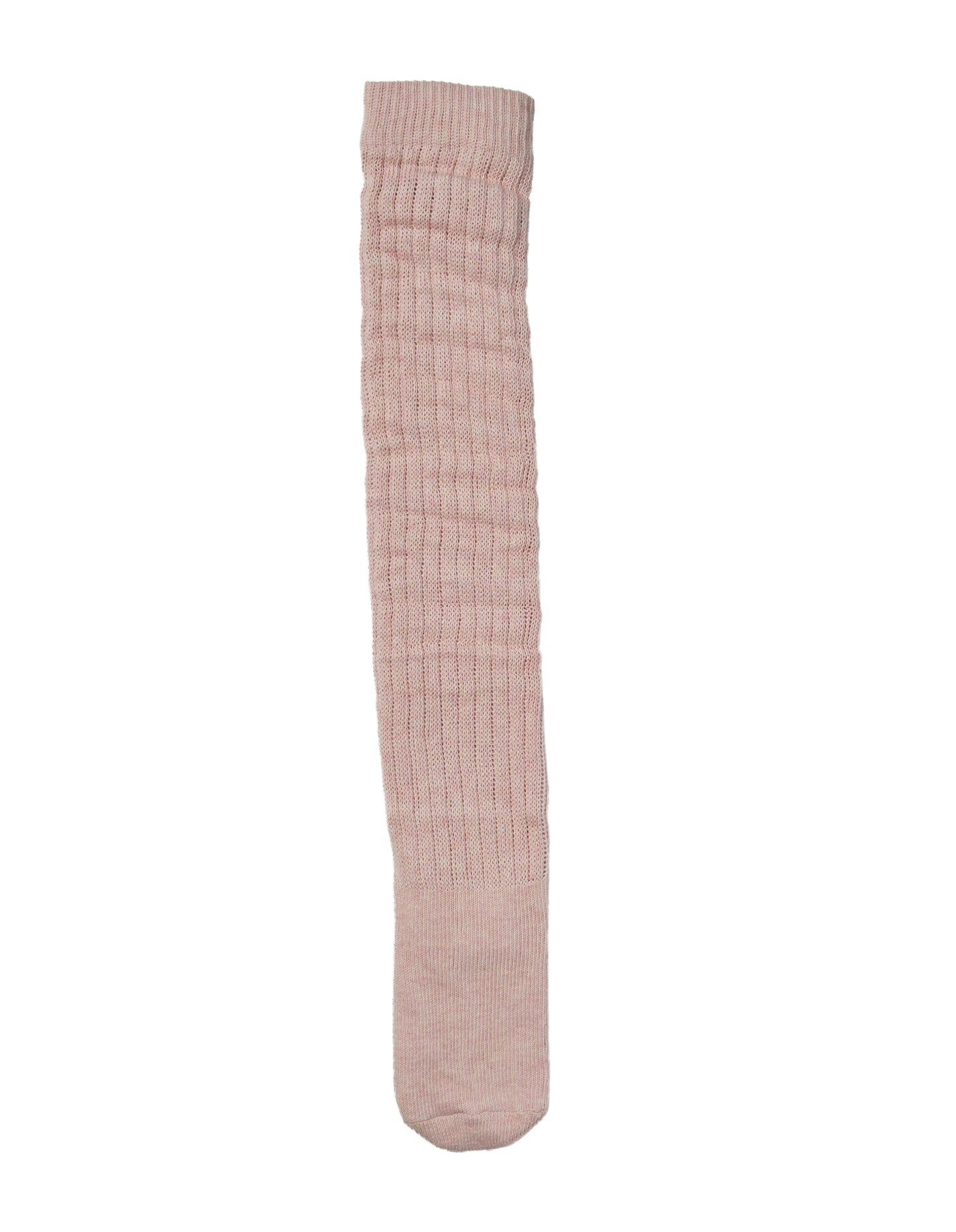Full length of Simon de Winter Women's Slouch Socks in Pink Marle