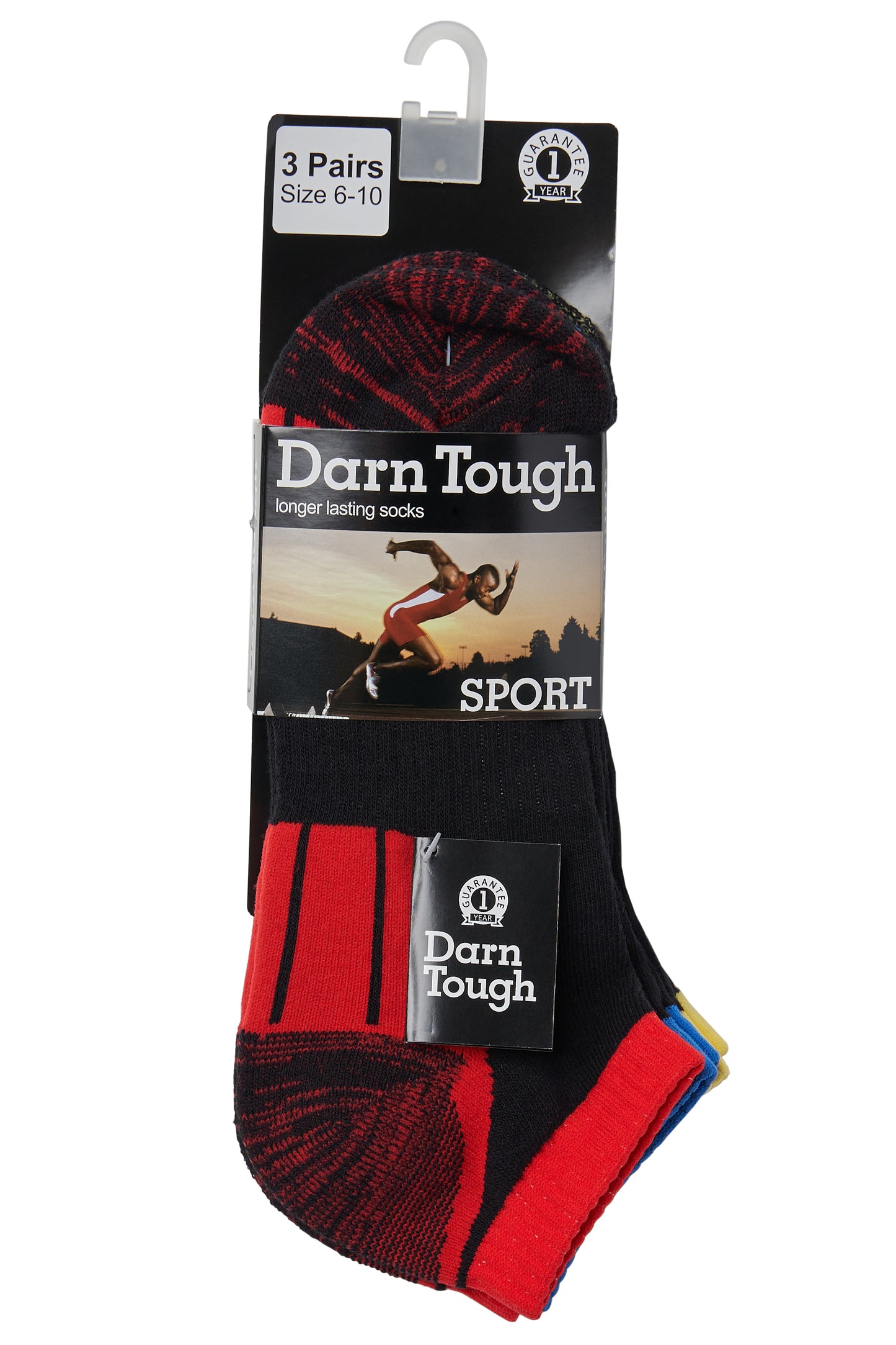 3 Pack Darn Tough Men's Sports Ankle Socks