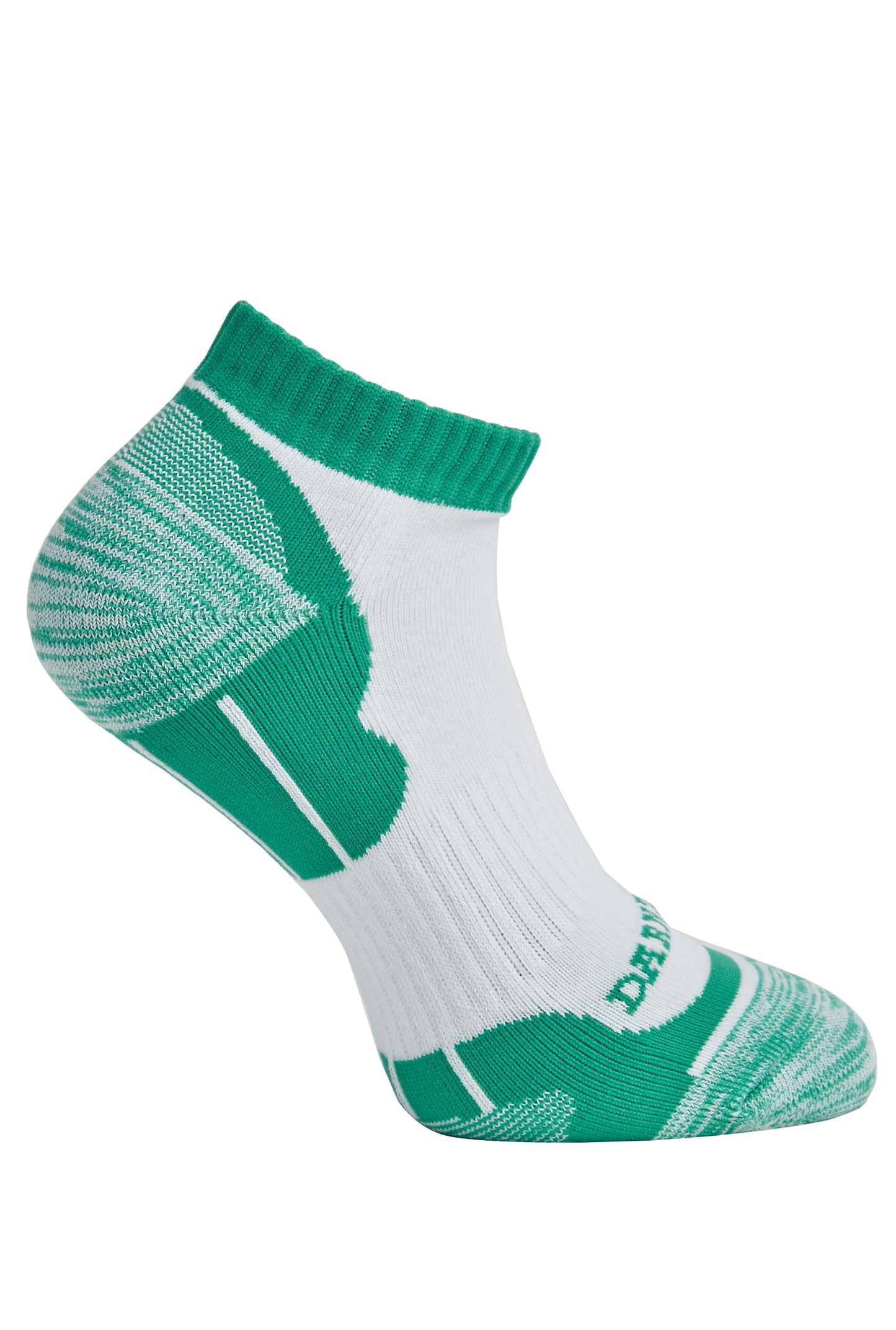 Side of Darn Tough Men's Sports Ankle Socks in Green