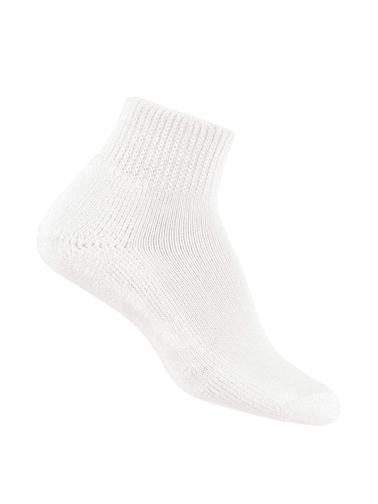 Thorlos Men's Ankle Advanced Diabetic Socks in White