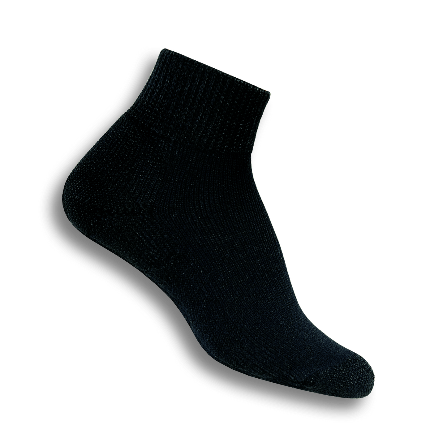 Thorlos Women's Ankle Advanced Diabetic Socks in Black