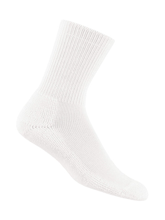 Thorlos Men's Crew Advanced Diabetic Socks in White