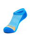 Side of Thorlos Experia Repreve No Show Liner Socks in Blue