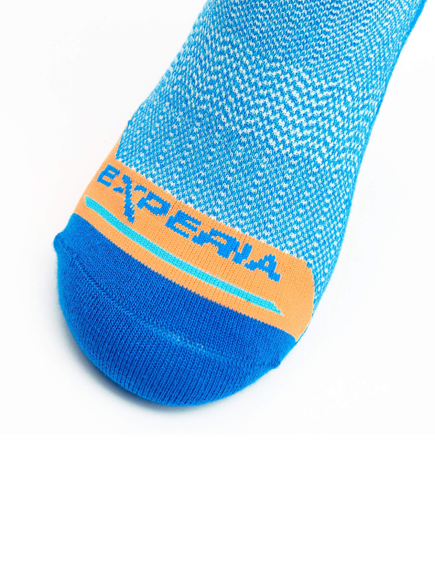Toe of Thorlos Experia Repreve No Show Liner Socks in Blue