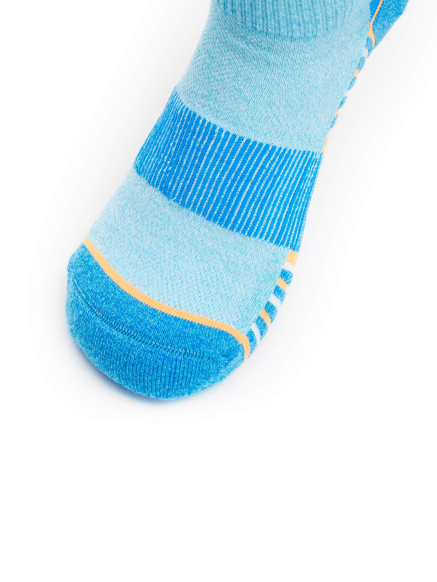 Toe of Thorlos Experia Repreve Ankle Socks in Blue