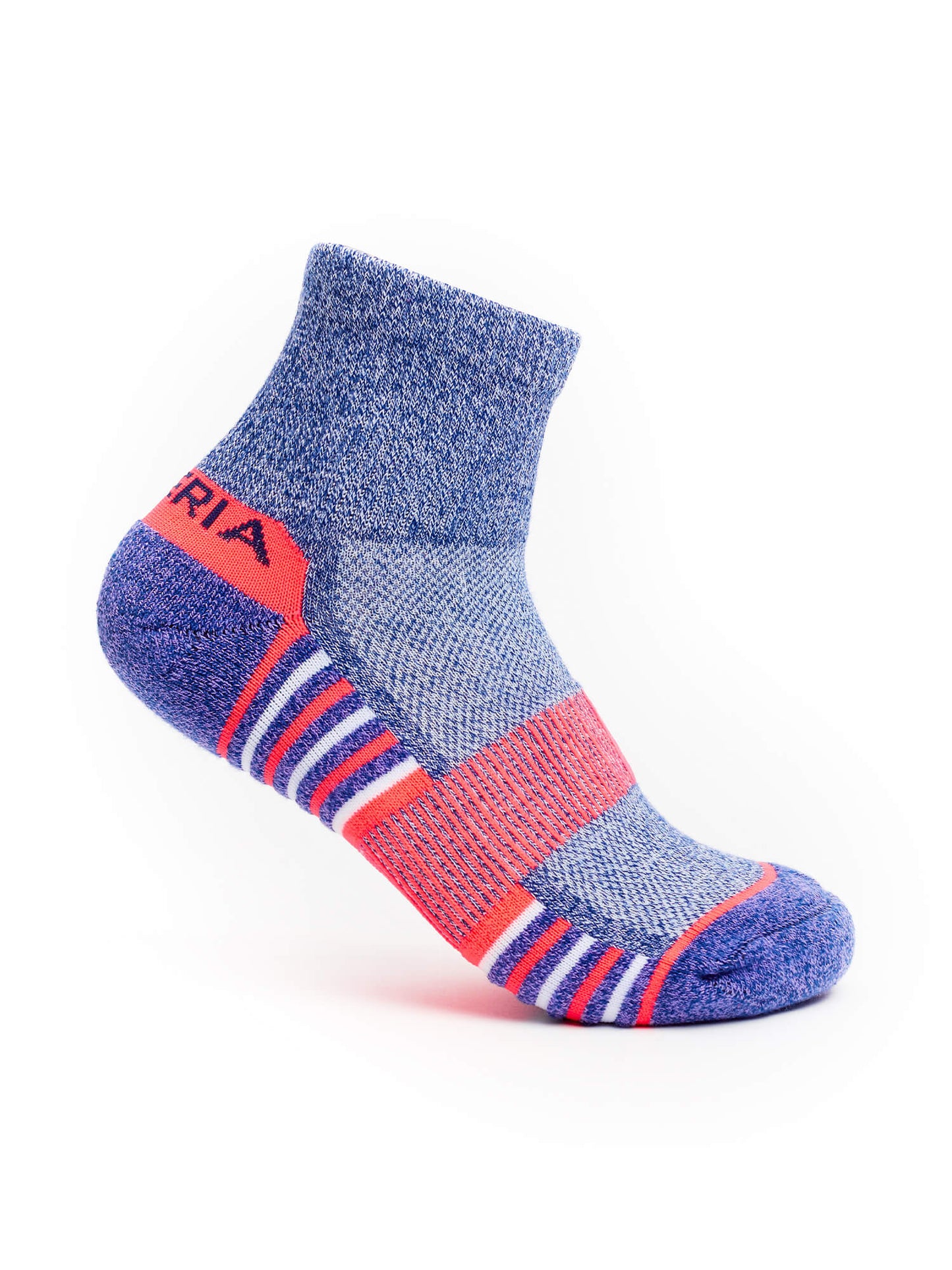 Side of Thorlos Experia Repreve Ankle Socks in Purple