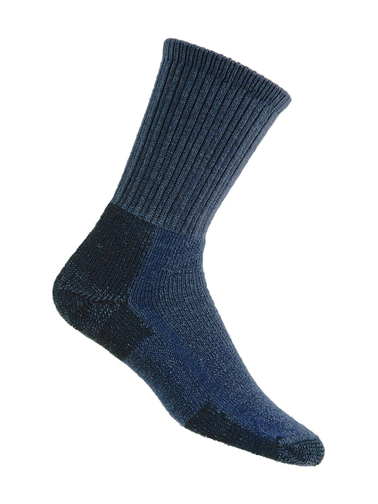 Thorlos Hiking Woolblend Crew Socks in Dark Blue
