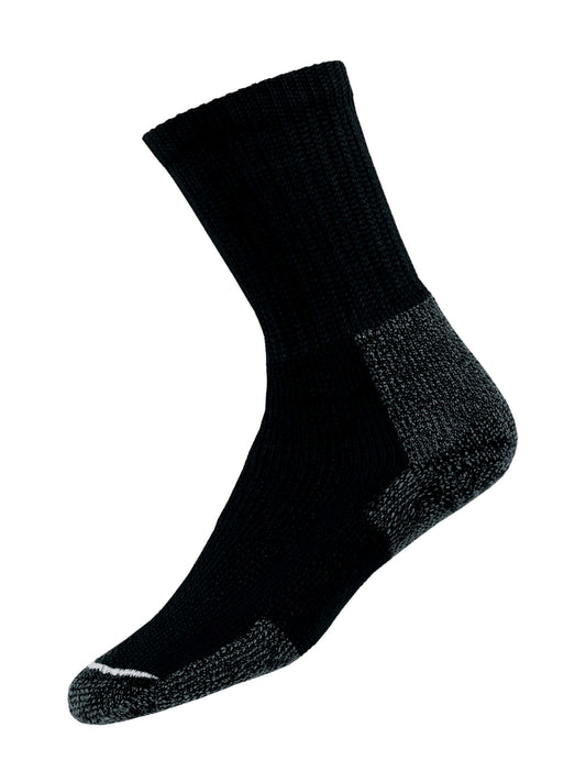 Thorlos Hiking Crew Socks in Black