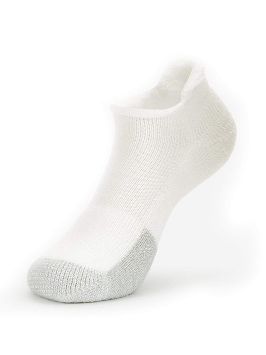 Side of Thorlos Tennis Rolltop Socks in White