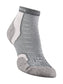 Close up grey Thorlos Experia Coolmax Micro Mini Padded Socks